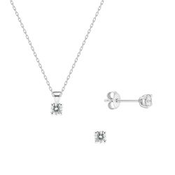 0,52 Karat Tektaş Pırlanta Set - PRS0031 - 1