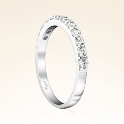 0,52 Karat Yarımtur Pırlanta Yüzük - 2