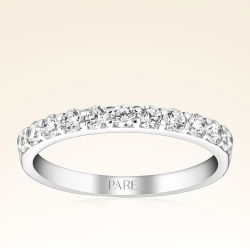 0,52 Karat Yarımtur Pırlanta Yüzük - PR00769 - 1
