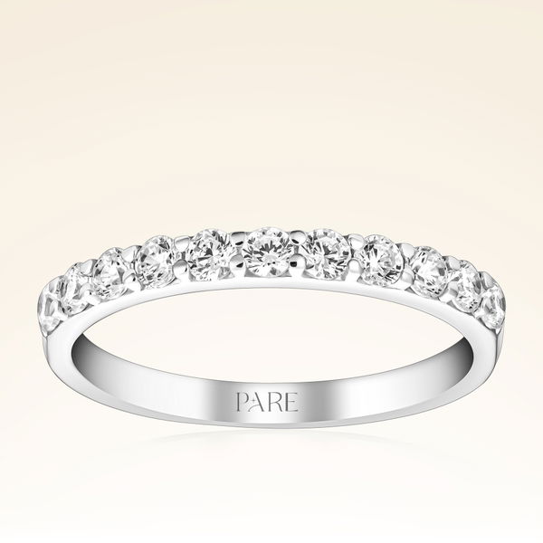 0,52 Karat Yarımtur Pırlanta Yüzük - Pare Pırlanta