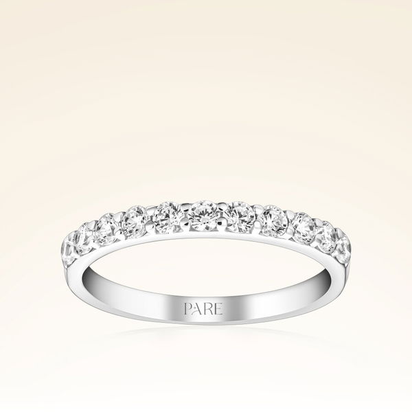 0,52 Karat Yarımtur Pırlanta Yüzük - Pare Pırlanta