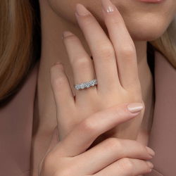 0,53 Karat Fantezi Pırlanta Yüzük - PR00320 - 4