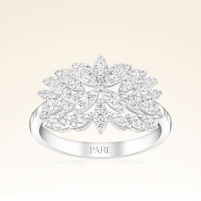 0,54 Karat Fantezi Pırlanta Yüzük - Pare Pırlanta