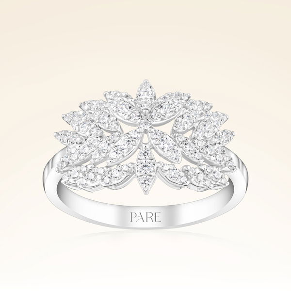 0,54 Karat Fantezi Pırlanta Yüzük - Pare Pırlanta