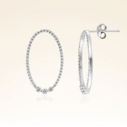 0,54 Karat Pırlanta Küpe - PR00546 - 1
