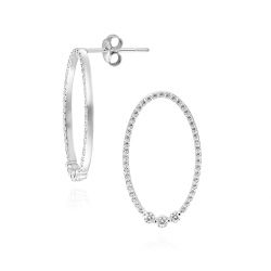 0,54 Karat Pırlanta Küpe - PR00546 - 1