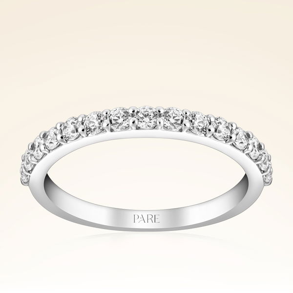 0,54 Karat Yarımtur Pırlanta Yüzük - Pare Pırlanta