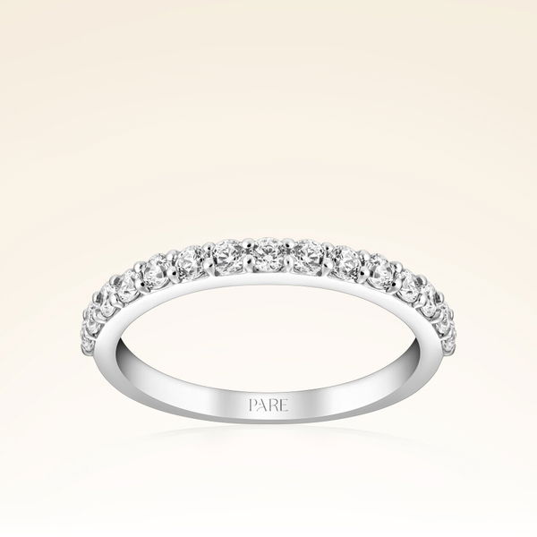 0,54 Karat Yarımtur Pırlanta Yüzük - Pare Pırlanta