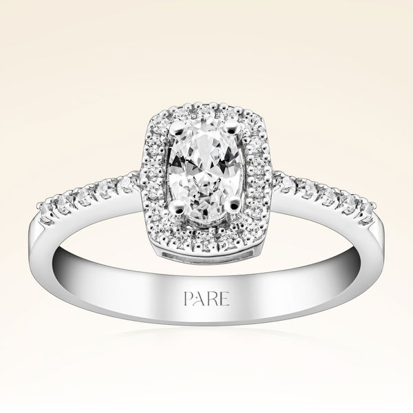 0,57 Karat Fantezi Pırlanta Yüzük - Pare Pırlanta