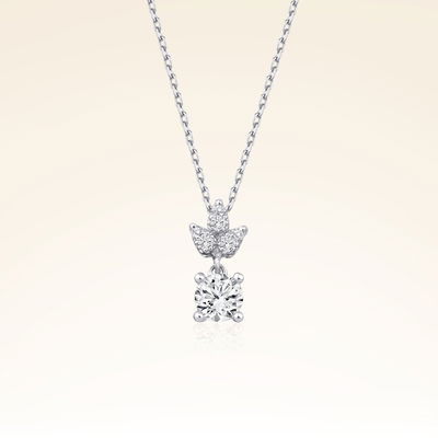 0,57 Karat Pırlanta Trend Kolye - Pare Pırlanta