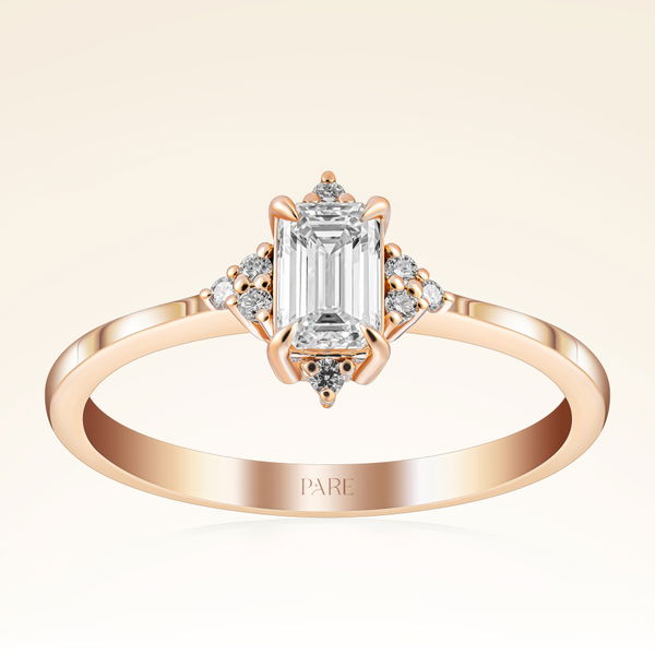 0,58 Karat Fantezi Pırlanta Yüzük - Pare Pırlanta