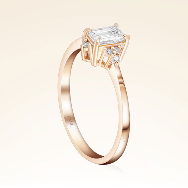 0,58 Karat Fantezi Pırlanta Yüzük - Pare Pırlanta