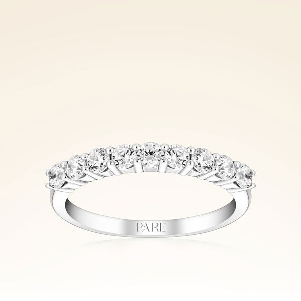 0,59 Karat Yarımtur Pırlanta Yüzük - Pare Pırlanta