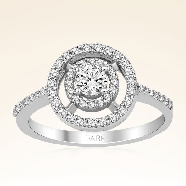 0,60 Karat Fantezi Pırlanta Yüzük - Pare Pırlanta