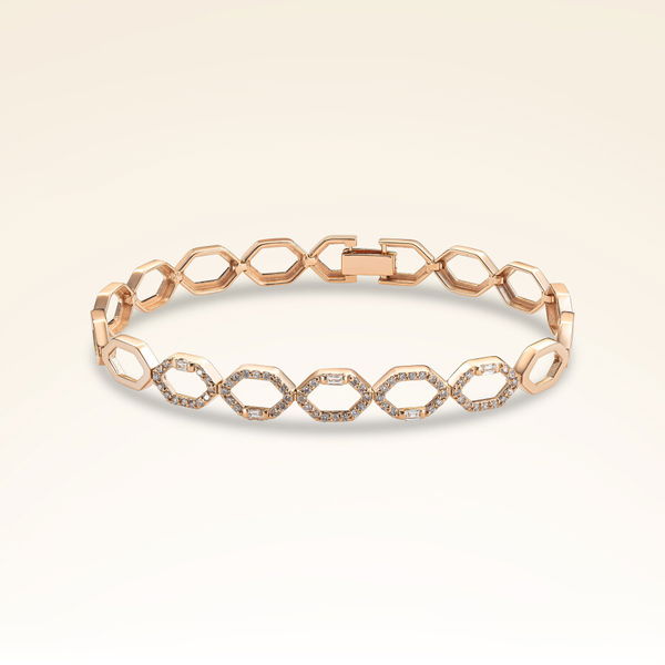 0,60 Karat Pırlantalı Trend Bileklik - Pare Pırlanta