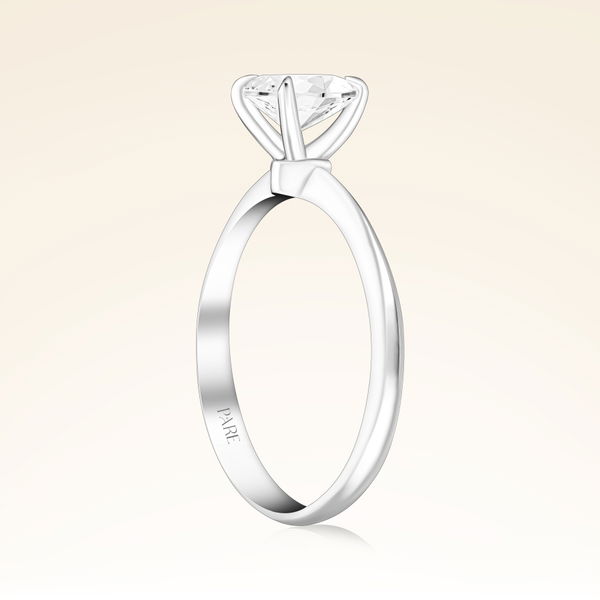 0,60 Karat Pırlanta Damla Tektaş Yüzük - Pare Pırlanta