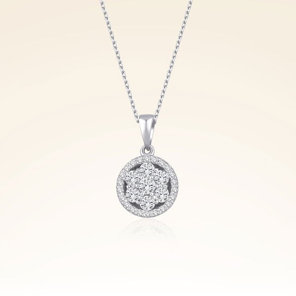 0,61 Karat Fantezi Pırlanta Kolye - Pare Pırlanta