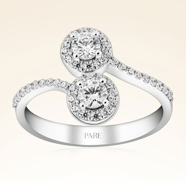 0,61 Karat Fantezi Pırlanta Yüzük - Pare Pırlanta