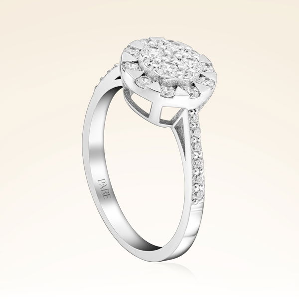 0,63 Karat Coronet Pırlanta Yüzük - Pare Pırlanta