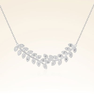 0,65 Karat Fantezi Pırlanta Kolye - Pare Pırlanta