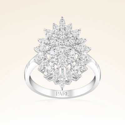 0,65 Karat Fantezi Pırlanta Yüzük - Pare Pırlanta