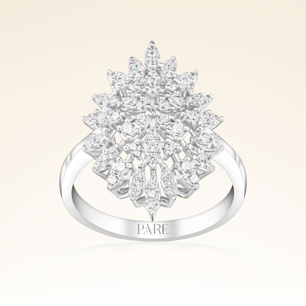 0,65 Karat Fantezi Pırlanta Yüzük - Pare Pırlanta