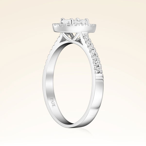 0,65 Karat Fantezi Pırlanta Yüzük - Pare Pırlanta