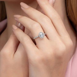 0,65 Karat Fantezi Pırlanta Yüzük - PR00336 - 5