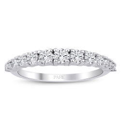 0,65 Karat Pırlanta Yarımtur Yüzük - PR01305 - 1