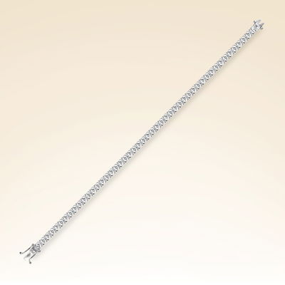 0,67 Karat Efektli Suyolu Pırlanta Bileklik - Pare Pırlanta