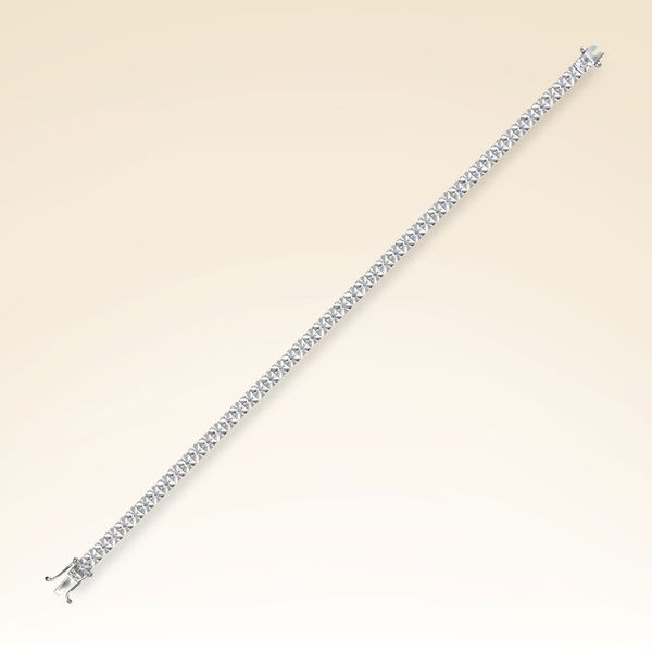 0,67 Karat Efektli Suyolu Pırlanta Bileklik - Pare Pırlanta