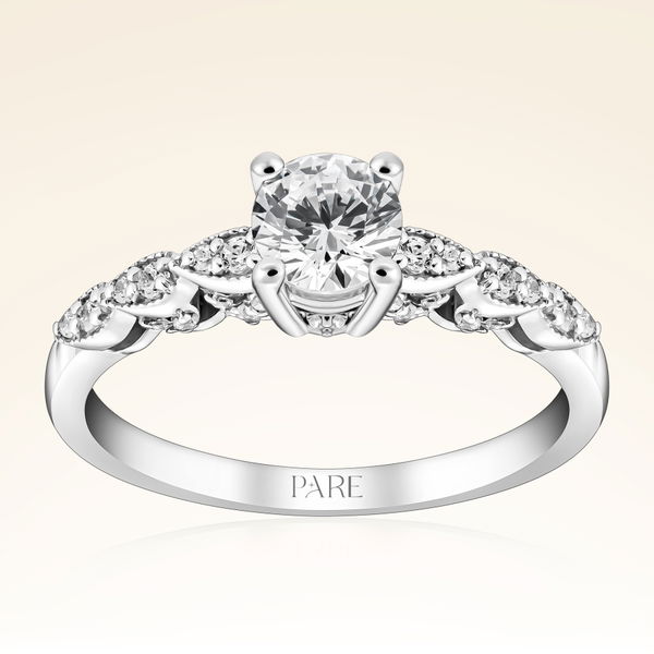 0,69 Karat Kolu Taşlı Tektaş Pırlanta Yüzük - Pare Pırlanta