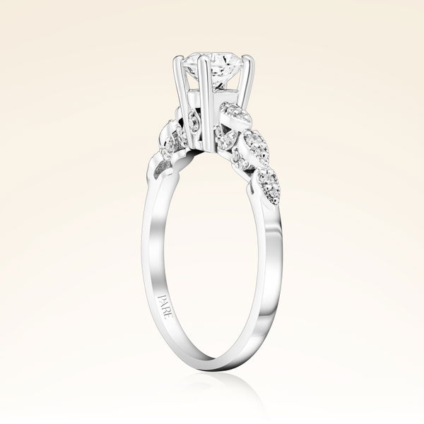 0,69 Karat Kolu Taşlı Tektaş Pırlanta Yüzük - Pare Pırlanta