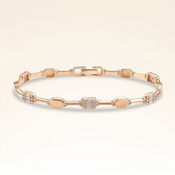 0,69 Karat Pırlanta Rose Trend Bileklik - 1