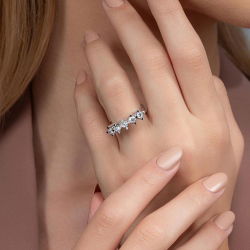 0,70 Karat Beştaş Pırlanta Yüzük - PR00861 - 4