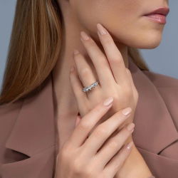 0,70 Karat Beştaş Pırlanta Yüzük - PR00861 - 3