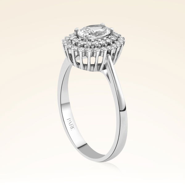 0,70 Karat Fantezi Pırlanta Yüzük - Pare Pırlanta