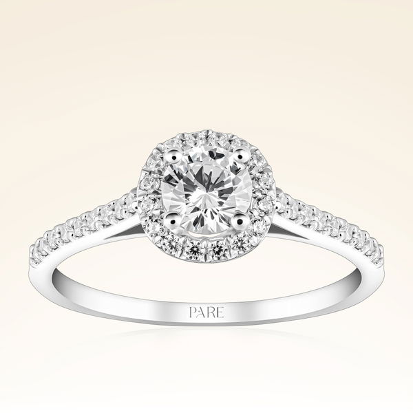 0,70 Karat Fantezi Pırlanta Yüzük - Pare Pırlanta