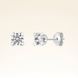 0,70 Karat Tektaş Pırlanta Küpe - PR00449 - 1