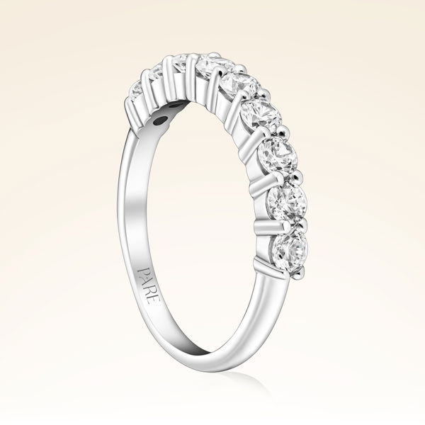 0,70 Karat Yarımtur Pırlanta Yüzük - Pare Pırlanta