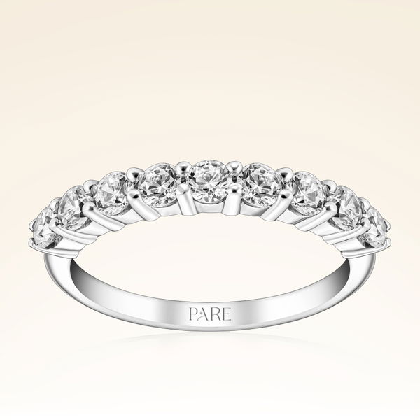 0,70 Karat Yarımtur Pırlanta Yüzük - Pare Pırlanta