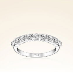 0,70 Karat Yarımtur Pırlanta Yüzük - 1