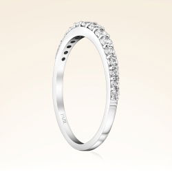 0,71 Karat Yarımtur Pırlanta Yüzük - 2