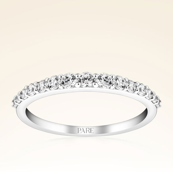 0,71 Karat Yarımtur Pırlanta Yüzük - Pare Pırlanta