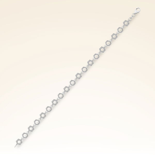 0,72 Karat Fantezi Pırlanta Bileklik - Pare Pırlanta