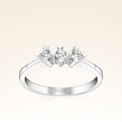 0,72 Karat Tria Pırlanta Set - Pare Pırlanta