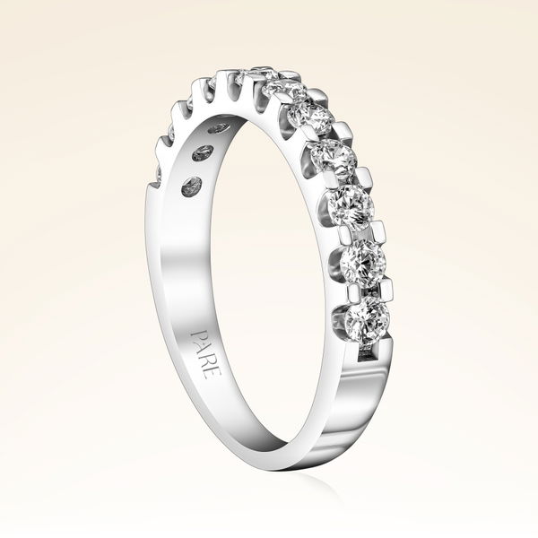 0,72 Karat Yarımtur Pırlanta Yüzük - Pare Pırlanta