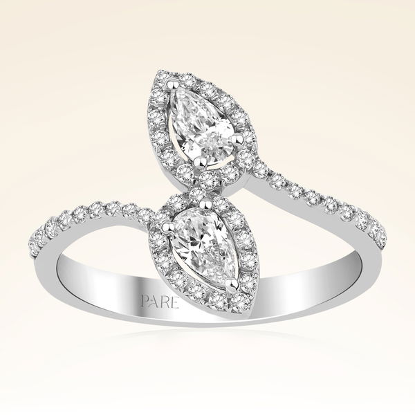 0,75 Karat Fantezi Pırlanta Yüzük - Pare Pırlanta