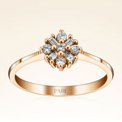 0,76 Karat Fantezi Pırlanta Set - 2