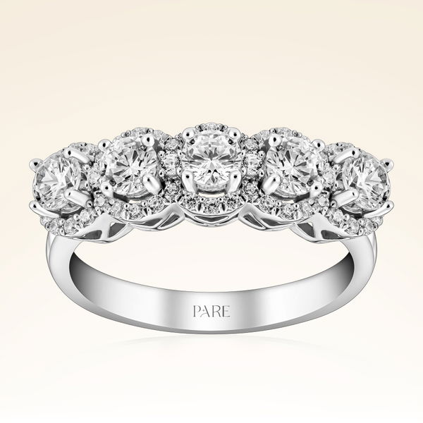 0,78 Karat Beştaş Pırlanta Yüzük - Pare Pırlanta